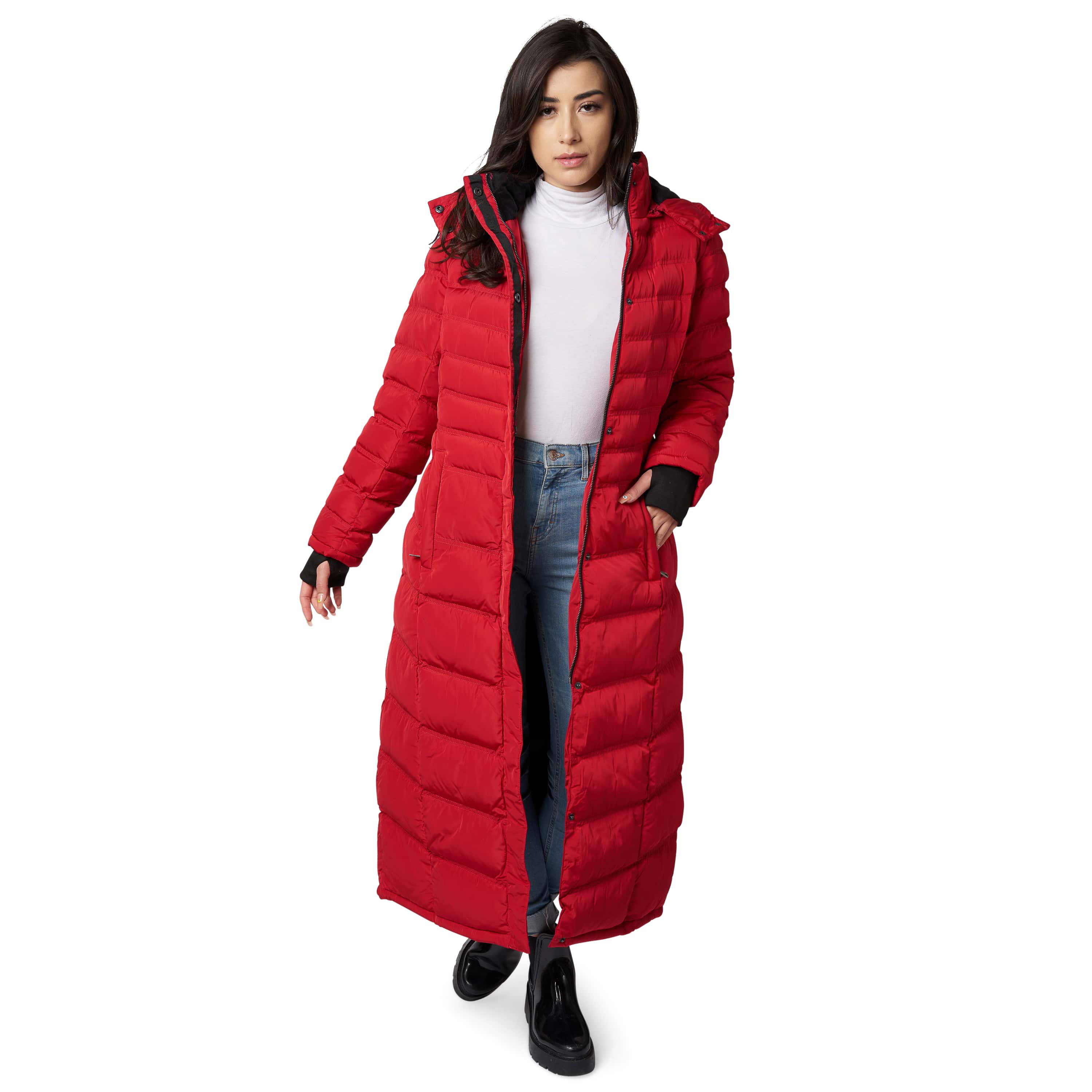 Winter Jacket Women Parka Big Fur Collar Hooded Thick Warm Long Female Coat  Casual Outwear Down Cotton Jacket Parkas - Parkas - AliExpress